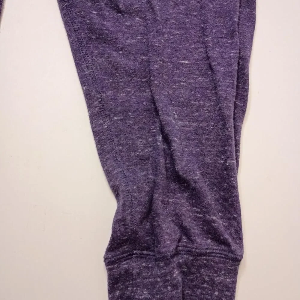 Nike purple joggers with silver logo Size S #athleisure